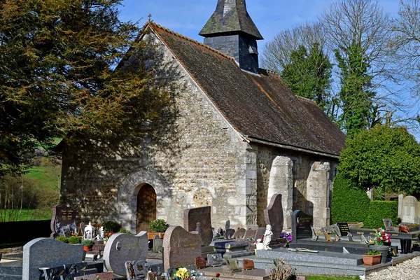 Saint Germain de Pasquier, France - mach 30 2017 : picturesque v — стокове фото