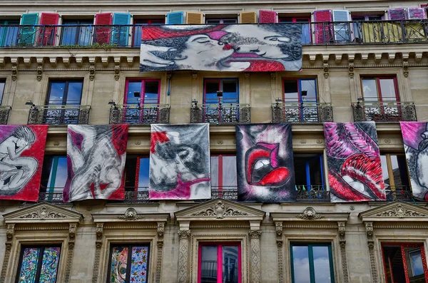 Paris; France - april 2 2017 : Rivoli street — Stock Photo, Image