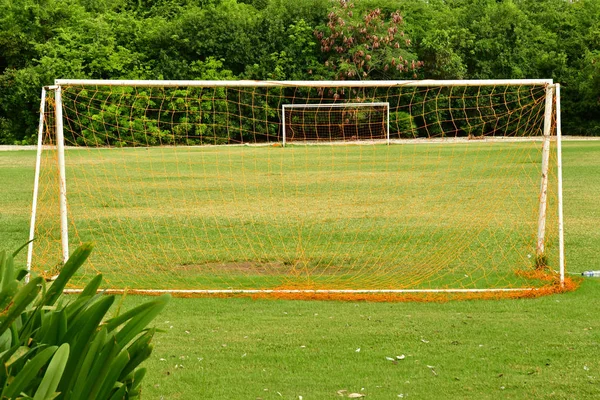 Punta Cana, Dominican Republic - may 28 2017 : football  pitch — Stock Photo, Image