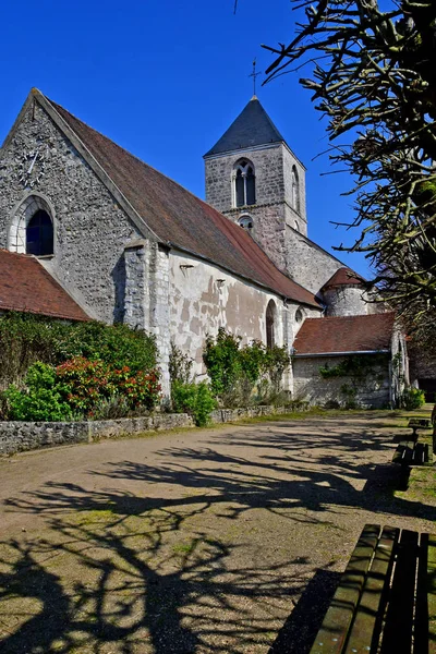 Limetz Villez; France - march 27 2017 : picturesque village — Stock Photo, Image