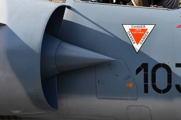 Les Mureaux; Francja - 8 maja 2018: Mirage 2000 — Zdjęcie stockowe