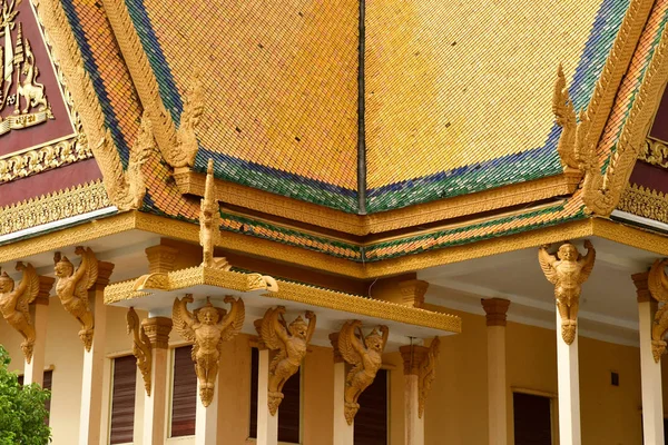 Phnom Penh; Reino de Camboya 20 de agosto de 2018: Palacio Real —  Fotos de Stock