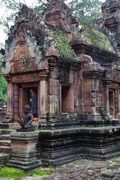 Σιέμ Ριπ:? Βασίλειο της Καμπότζης - Αυγούστου 24 2018: Banteay Srei t — Φωτογραφία Αρχείου