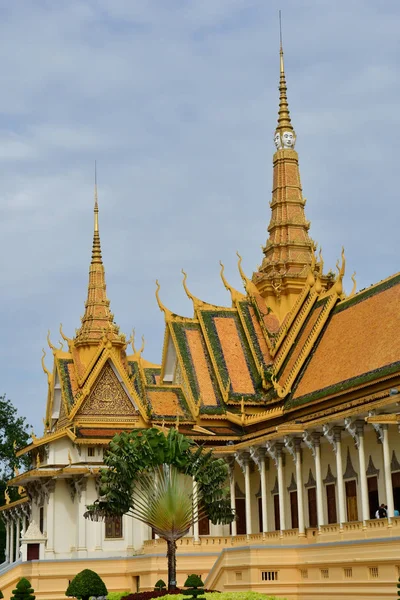 Phnom Penh ; Royaume du Cambodge - 20 août 2018 : Palais Royal — Photo