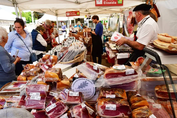 Rambouillet; Francia - 11 novembre 2017: mercato agricolo — Foto Stock