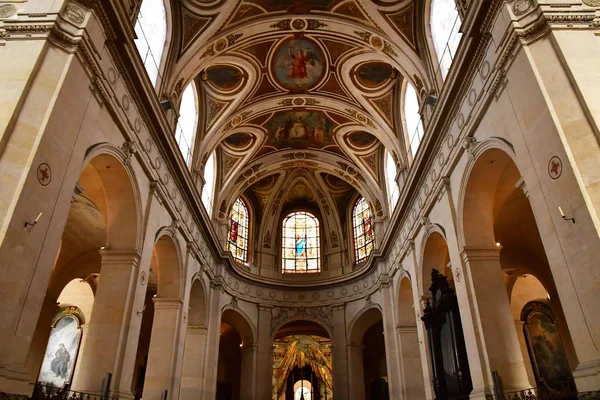 Parigi; Francia - 2 aprile 2018: la chiesa di San Rocco — Foto Stock