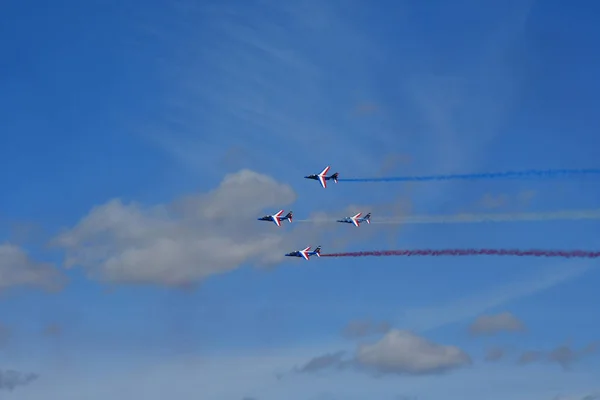 Verneuil sur Seine; Γαλλία - 8 Σεπτεμβρίου 2018: Patrouille de Fr — Φωτογραφία Αρχείου