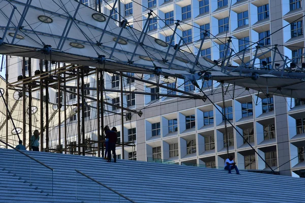 La Defense; France - may 25 2017 : La Defense district — Stock Photo, Image