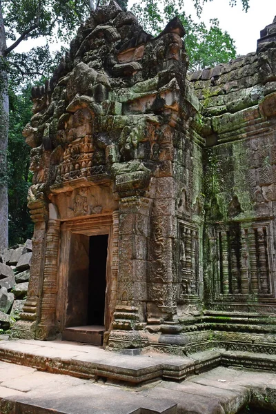 Siem Reap; Reino de Camboya - 24 de agosto de 2018: Ta Prohm templ — Foto de Stock