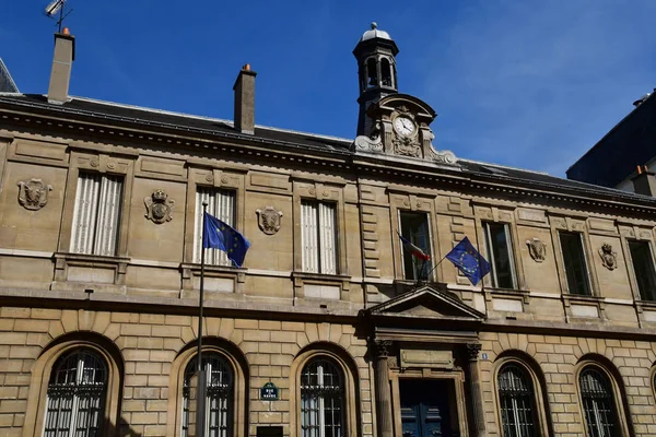 Paris; France - april 2 2018 : rue du Havre — Stock Photo, Image