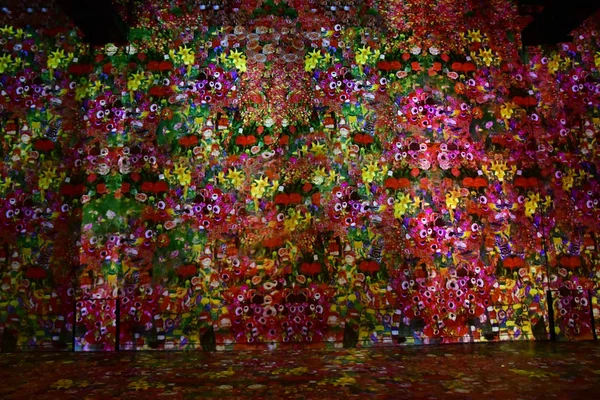 Paris; Frankreich - 30. November 2018: das atelier des lumieres, lig — Stockfoto