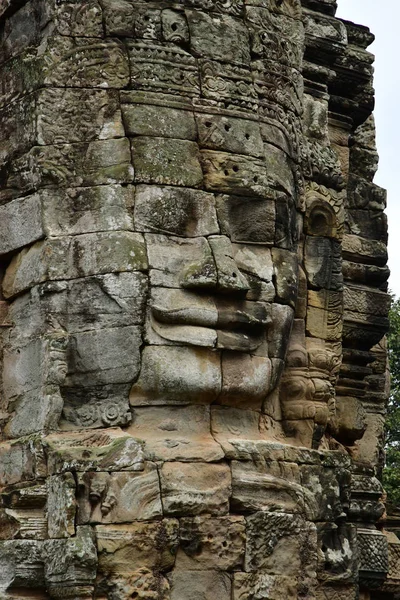 Siem biçmek; Kamboçya - Ağustos 24 2018: Angkor Bayon t — Stok fotoğraf