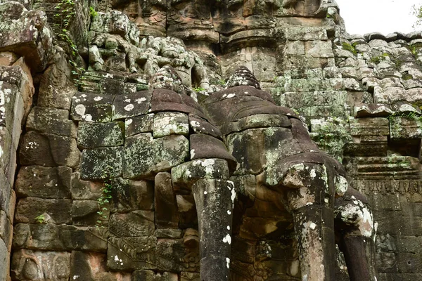 Siem Reap; Reino de Camboya - 24 de agosto de 2018: Angkor Thom te —  Fotos de Stock