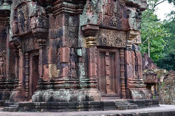 Siem Reap; Kambodja - augusti 24 2018: Banteay Srei t — Stockfoto