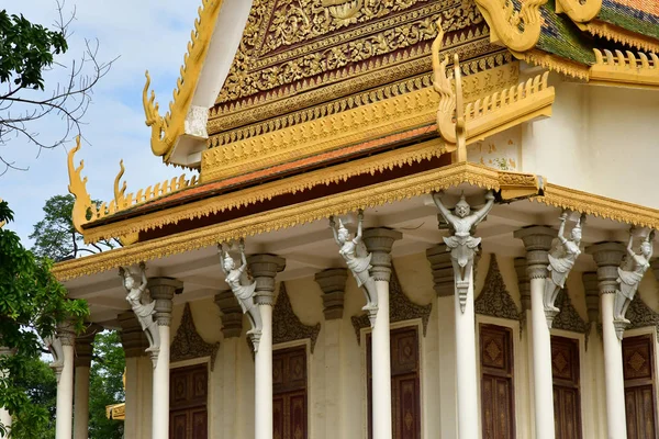 プノンペンにある;カンボジア王国 - 8 月 20 2018: 王宮 — ストック写真