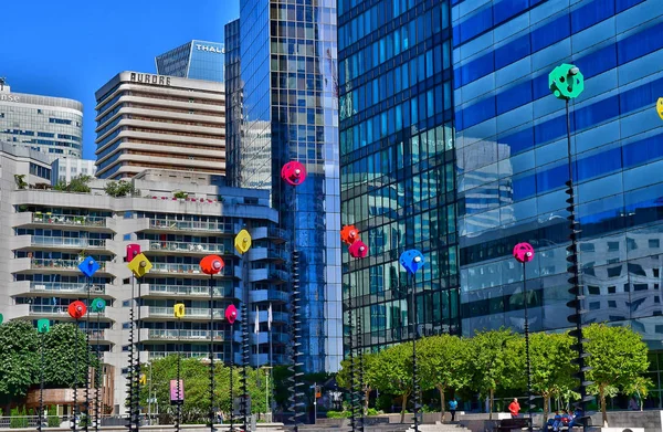 La Defense; Francia - 25 maggio 2017: Distretto di La Defense — Foto Stock