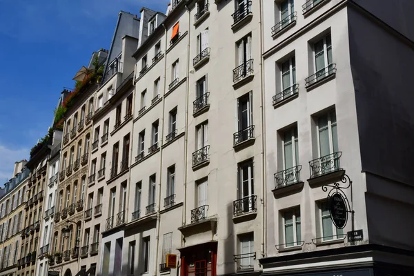 Paris Frankrike-April 2 2018: Rue Saint Honore — Stockfoto