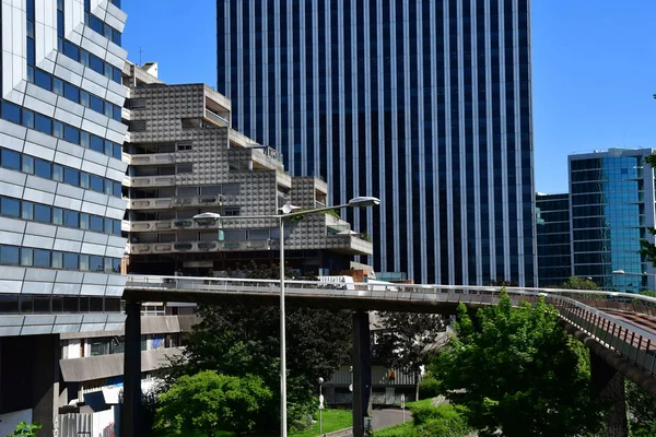 La Defense; Francia - 25 maggio 2017: Distretto di La Defense — Foto Stock