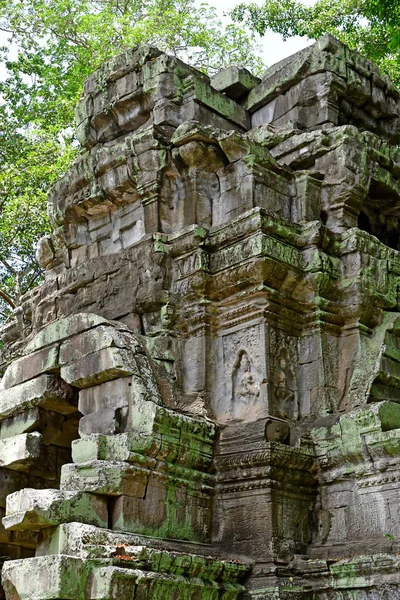 Siem Reap; Reino de Camboya - 24 de agosto de 2018: Ta Prohm templ —  Fotos de Stock