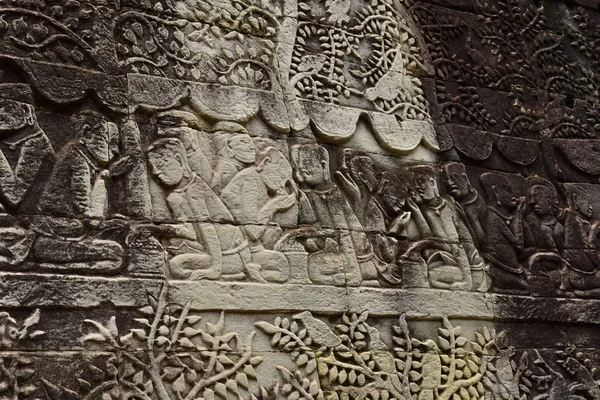 Siem biçmek; Kamboçya - Ağustos 24 2018: Angkor Bayon t — Stok fotoğraf