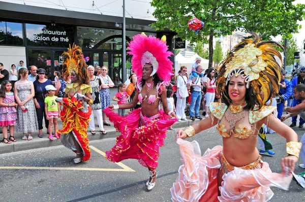 Les Mureaux; France - june 8 2014 : the carnival — Stock Photo, Image