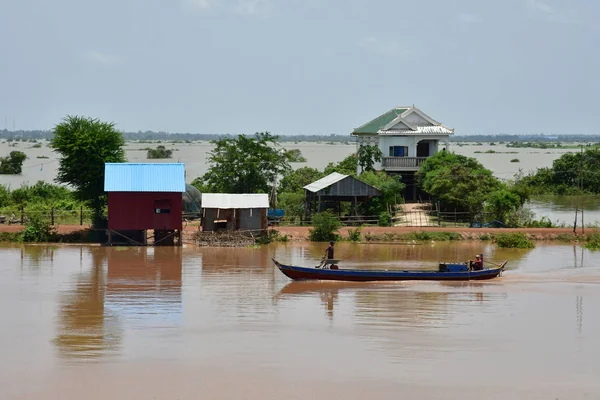 Phnom Penh; Reino de Camboya - 21 de agosto de 2018: ribera — Foto de Stock