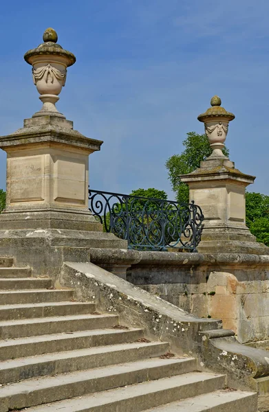 Saint Germain en Laye; França - 18 de abril de 2019: parque do castelo — Fotografia de Stock