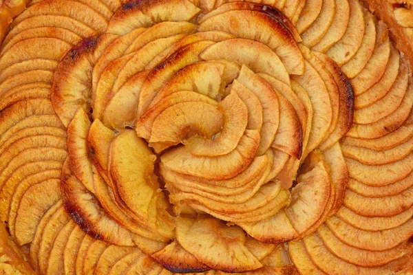 Крупным планом яблочного пирога — стоковое фото