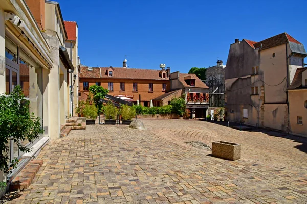 Pontoise, France - 2 juin 2019 : ville historique — Photo