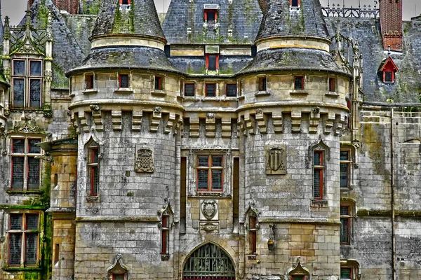 Vigny, Frankrijk-mei 24 2019: het kasteel — Stockfoto