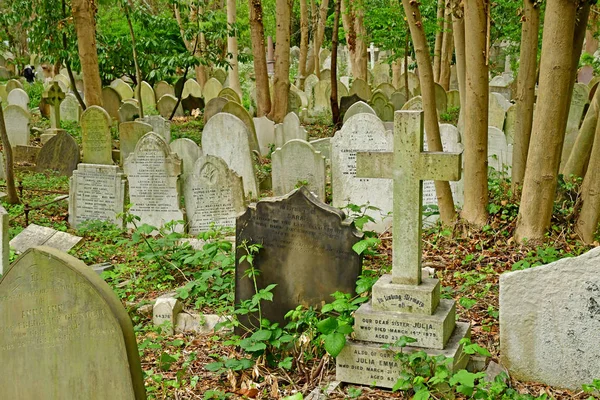 Londra, Inghilterra - 6 maggio 2019: Highgate Cemetery — Foto Stock