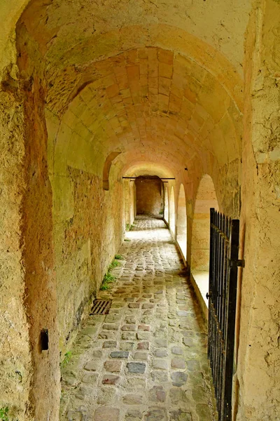 Villarceaux, France - june 9 2019 : historical castle — Stock Photo, Image