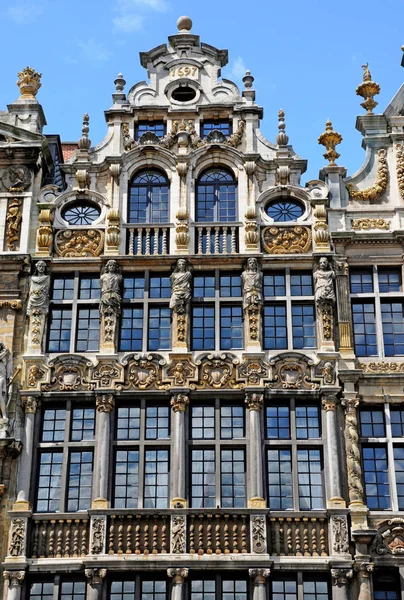 ベルギーのブリュッセルでの美しいグランド プレイス — ストック写真