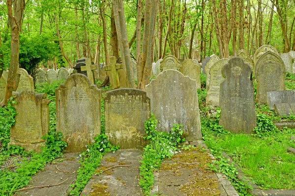 Londres, Inglaterra - 6 de maio de 2019: Cemitério Highgate — Fotografia de Stock