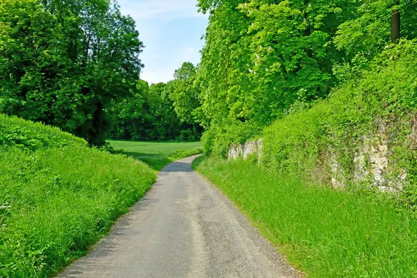 Condecourt, Fransa-Mayıs 24 2019: yol — Stok fotoğraf