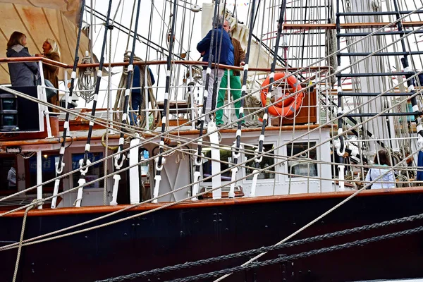 Rouen, Fransa - 10 Haziran 2019 : le Belem 1896 — Stok fotoğraf