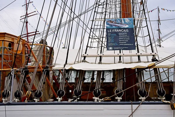 Rouen, France - 10 juin 2019 : Le Francais 1948, Saint Malo — Photo