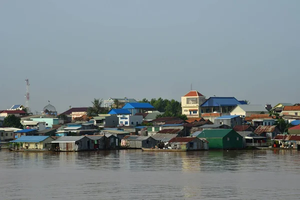 Phnom Penh; Reino de Camboya - 21 de agosto de 2018: ribera — Foto de Stock