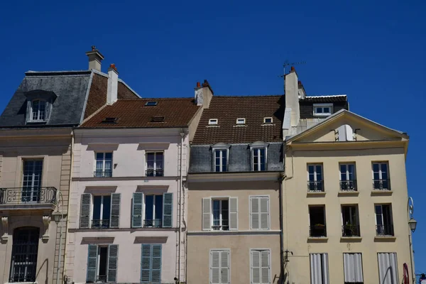 Pontoise, Frankrijk-juni 2 2019: historische stad — Stockfoto