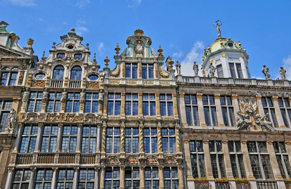 Malerischer prachtvoller Platz von Brüssel in Belgien — Stockfoto