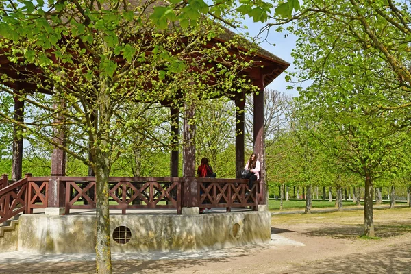 Saint Germain en Laye ; France - 18 avril 2019 : parc du château — Photo
