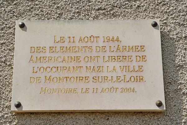 Montoire sur le Loir; France - june 30 2019: Liberation of the c — Stock Photo, Image