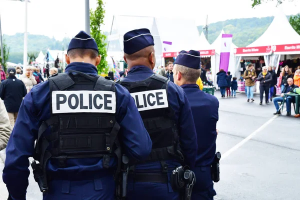 Rouen, Francia - 10 de junio de 2019: patrulla policial — Foto de Stock