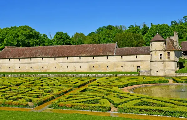 Villarceaux, Franciaország-május 15 2019: történelmi kastély — Stock Fotó