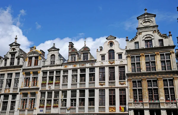 Picturesque Grand Place of  Brussels in Belgium — Stock Photo, Image