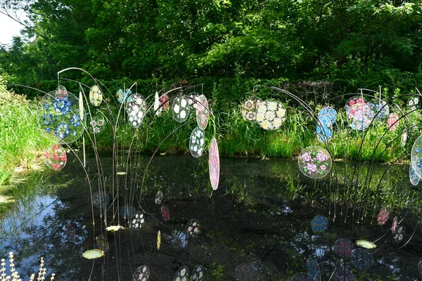 Chaumont sur Loire; Francia - 29 giugno 2019: il fes internazionale — Foto Stock