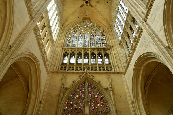 Vendome; Francia - 28 giugno 2019: Abbazia della Trinità di Vendome — Foto Stock