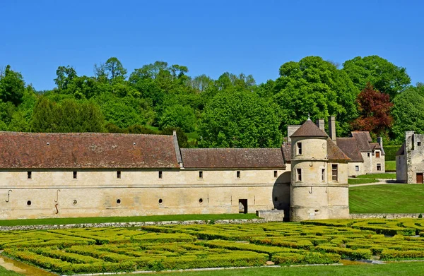 Villarceaux, France - may 15 2019 : historical castle — Stock Photo, Image