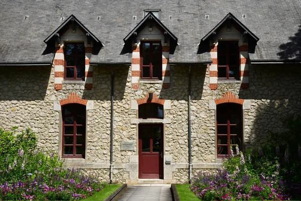 Chaumont sur Loire; França - 29 de junho de 2019: castelo fazenda — Fotografia de Stock