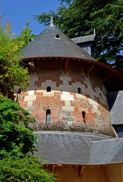 Chaumont sur Loire; Francia - 29 de junio de 2019: la caballeriza del castillo —  Fotos de Stock